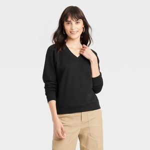 NWT UNIVERSAL THREAD Womens Leisure Studio French Terry Pullover Sweatshirt